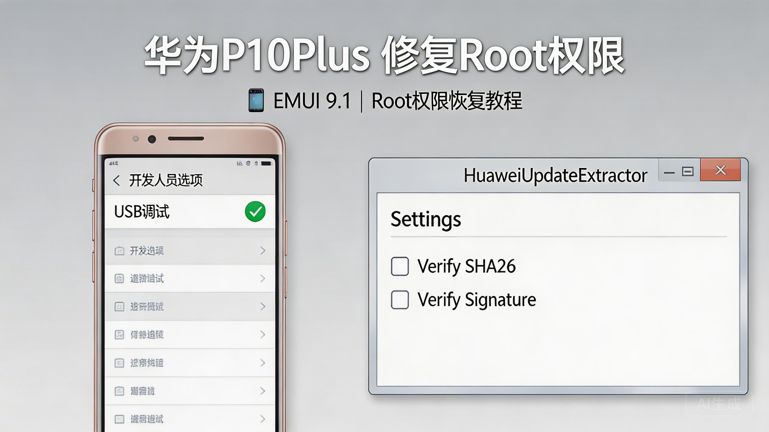 华为P10Plus修复Root权限